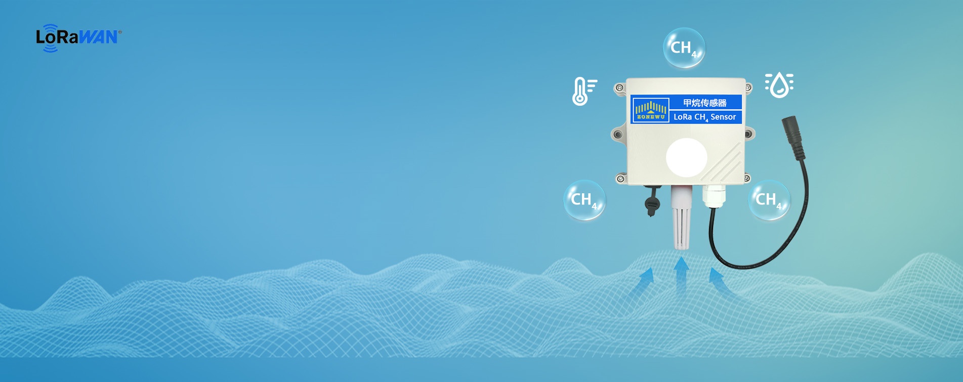 LoRaWAN Methane Sensor