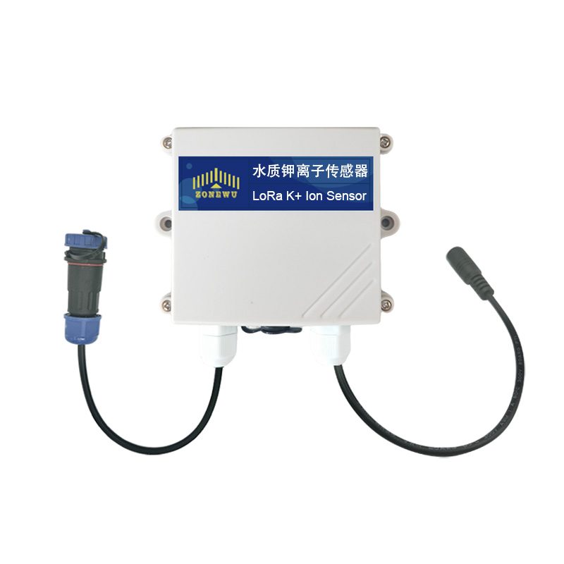 Long-term Online LoRaWAN Water Quality K+ Ion Sensor